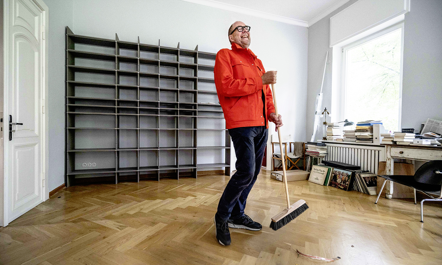 Last Mile in Berlin, Lieferung von Moormann Design mit dem Fahrrad