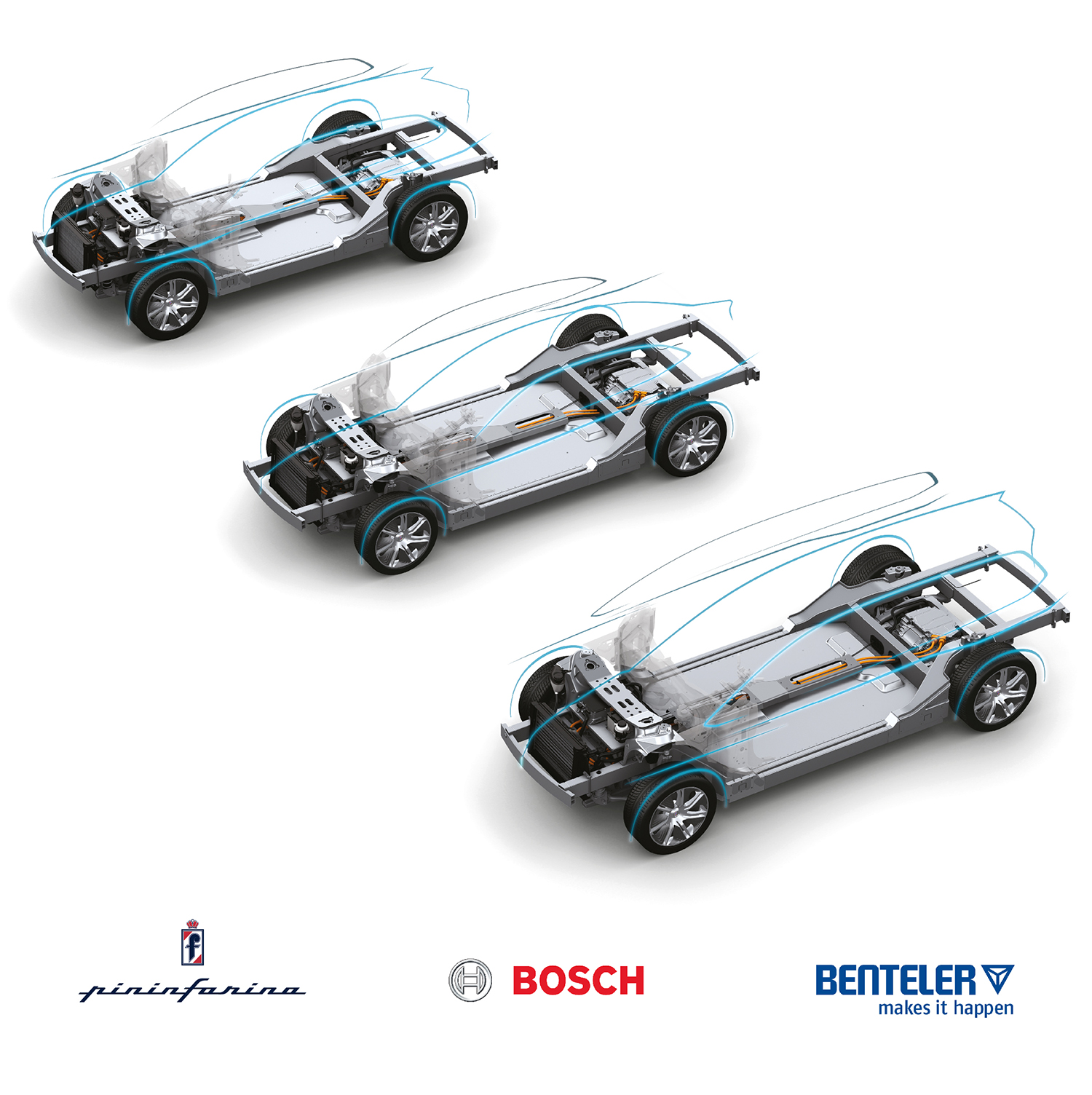 Benteler, Bosch, Pininfarina-Rolling Chassis