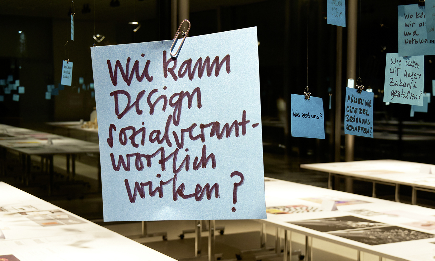 MCBW 2020, Social Pavilion, Ausstellung der Fakultät für Design der Hochschule München