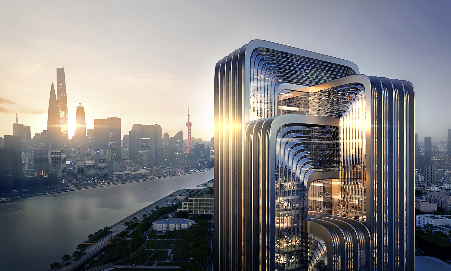 Zaha Hadid Architects, Shanghai CECEP-Building