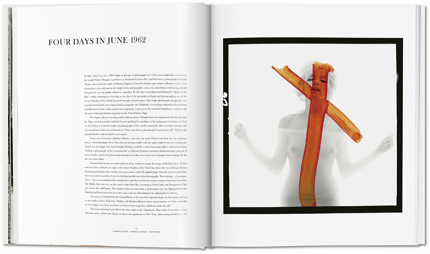 TASCHEN VERLAG / NORMAN MAILER / BERT STERN / MARILYN